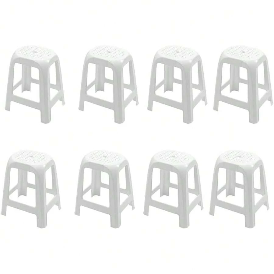Taburete de plástico duro POLYCAR modelo Hermosillo X 8 unidades - 1 - Ver 1