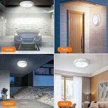 Solar LED Ceiling Light/Pendant Light, Dimmable Solar Yard Light With Remote Control, Suitable For Indoor Use, Entryway, Hallway, Garden And Other Emergency Lighting Commercial Spaces - White Light - View 9