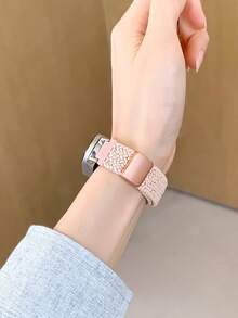 Woven Nylon Magnetic Clasp Strap For Xiaomi Mi Band 10/9/8, NFC Version Compatible, Adjustable Length, Skin-Friendly Soft & Breathable, Fashionable Unisex Replacement Wristband For Smart Fitness Tracker - Multicolor - View 5