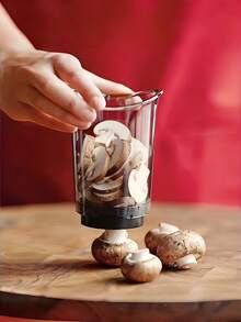 多功能蔬菜切丝器、切片器、切丁器和绞肉器一体机 - 彩色 - 查看 11