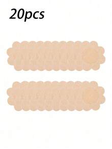 40片/套 一次性无纺布大腿防摩擦贴 - 自粘式防摩擦、防汗、防滑大腿内侧保护贴，柔软透气，适合夏季、户外、旅行、跑步、徒步、健身和日常穿着，舒适的大腿防摩擦胶带，亲肤易贴，非常适合搭配连衣裙、短裤和连体裤（可选40/20/10/2片装） - 彩色 - 查看 11