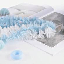 4cm*1.45m Chiffon Lace Trim, Handmade Sewing Accessory DIY Craft Supply - Multicolor - View 7