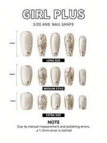 10pcs Handmade Press-On Nails, White French Manicure Butterfly Almond Shaped Nails, Soft & Cute, Suitable For Women & Girls, Spring/Summer/Autumn/Winter, Holidays & Daily Wear - Baby Pink - View 8