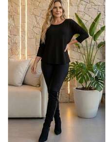 Atelie Kr Women Blouses - 黑色 - 查看 5