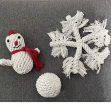 Christmas Dog Leash Toy, Candy Cane Shaped, Interactive Chew Toy, Suitable For Small To Medium Dogs - Training, Play, Teething And Cleaning, Pet Holiday, Durable And Holiday Pet Supplies - Multicolor - View 19