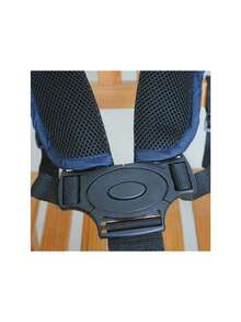 Cinturón de  de 5 Puntos  Ajustable Para Bebé Para Cinturón Correas de Silla Alta Universal de Arnés  para Bebé Protección Segura para Niños para Carriola(negro),40854930 - Multicolor - Ver 6