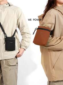 男士迷你邮差包、单肩包、斜挎包、钱包 - 彩色 - 查看 2