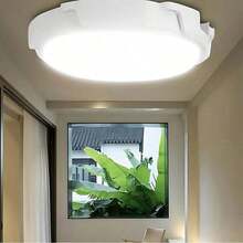 Solar LED Ceiling Light/Pendant Light, Dimmable Solar Yard Light With Remote Control, Suitable For Indoor Use, Entryway, Hallway, Garden And Other Emergency Lighting Commercial Spaces - White Light - View 5