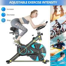 bicicleta para hacer ejercicioANNA TOSANI icleta Estatica de Interior icleta Estática Spinning en Casa con Resistencia magnética y Automática icleta Fija Bluetooth con Seguimiento de Datos de APP y Soporte iPad - negro - Ver 3