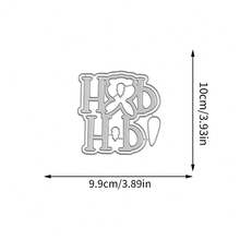 Troqueles creativos de conejito de Pascua, plantillas de estarcido para álbumes de recortes DIY y tarjetas de felicitación, herramientas para hacer tarjetas, plantillas de corte de papel para manualidades, plantillas de troquelado para hacer tarjetas de regalo. - Plateado - Ver 9