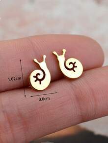 一对不锈钢小兔子耳钉，多种款式可选，包括小动物、海洋、花朵、昆虫、蝙蝠、蜘蛛网、钻石牙齿、心电图、猫狗爪印、蝴蝶、草莓、向日葵、叶子等几何图案耳钉，男女皆宜，还有章鱼、蜗牛、郁金香、心形、星星等迷你耳钉。 - 一對不鏽鋼小耳環 - 查看 63