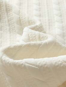 Conjunto de 2 piezas de camiseta polo de manga corta con media cremallera y cuello, y pantalones cortos con cordón en la cintura, de unicolor, diseño versátil con bolsillos laterales, suave y transpirable, para hombre en verano - Albaricoque - Ver 6