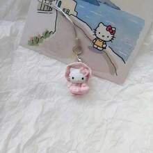 SANRIO Bộ 3 móc khóa , , thú nhồi bông hoạt hình, đồ trang trí treo tiệc, phụ kiện túi xách hoạt hình dễ thương, mặt dây chuyền túi xách, phụ kiện điện thoại, móc khóa, đồ trang trí treo di động thời trang, phụ kiện xe hơi đa chức năng theo chủ đề tiệc tùng, quà tặng tự làm cho bạn gái/các cặp đôi vào ngày Valentine, quà lưu niệm ngày lễ năm mới. - Nhiều màu - Xem 5