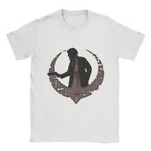 Camiseta de Hombre La Mejor Moda Andor Camiseta de Algodón de Manga Corta Cuello Redondo Ropa 4XL 5XL 6XL - Blanco - Ver 1