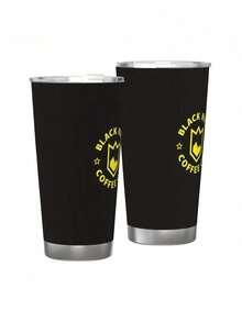 20oz Black Rifle Coffee Company Stainless Steel Travel Mug - Vacuum Insulated, Durable 304 Stainless Steel, PS Lid, For Hot & Cold Beverages, Ideal For Home, Office, Camping, And Outdoor Adventures, Office Coffee Cup| Full Print Design| Durable Construction, Coffee Bar Accessories - 白色 - 查看 10