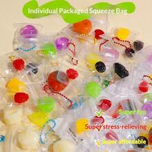 10 piezas/paquete Nuevo juguete de exprimidor de frutas 2026, juguete antiestrés, regalo perfecto para cumpleaños, vacaciones, Navidad - Multicolor - Ver 5