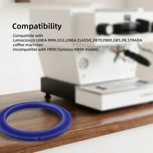 Coffee Machine Seal Gaskets Compatible With La Marzocco Slayer Synesso Cafelat Gasket And Molykote 111 Grease Models - Blue - View 3