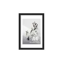 1/3pcs,30X40cm/12X16in Picture Frame, Wooden Photo Frame, A4 Frame, Certificates Documents Poster Frame,12"X16" Frame Withou Mat Photo Frames, Vertical & Horizontal Wall Hanging Black Picture Frame For Home Poster Prints Decor - khung ảnh bằng gỗ - Xem 9