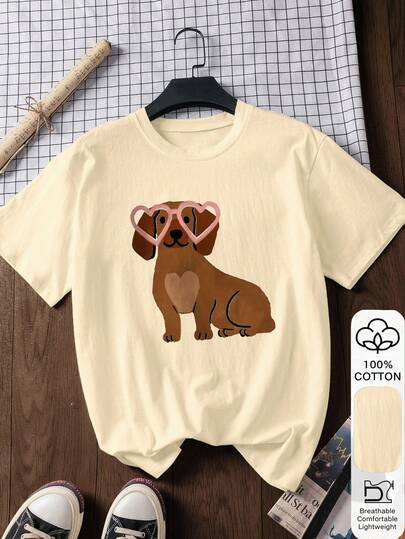 1. Camiseta de algodón 100% con estampado lindo de cachorro, camiseta con patrón deportivo vintage de Año Nuevo Lunar, camiseta con arte del Año del Caballo, camiseta gráfica con estética oriental inspirada en Milán 2026 - 100% algodón premium de manga corta, camiseta de la suerte de San Patricio, camiseta con conejo de Pascua abstracto, camiseta de algodón 100% de San Patricio - Divertida camiseta verde irlandesa para fiesta, conjunto de regreso a la escuela 2026, looks inspirados en la escuela, artículos esenciales de regreso a la escuela, conjunto para el primer día de clases, conjunto de regreso a la escuela 2026