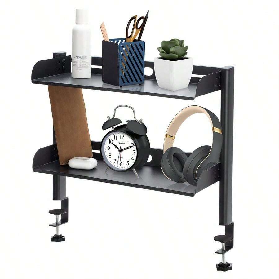 Desktop Storage Racks - Black - View 1