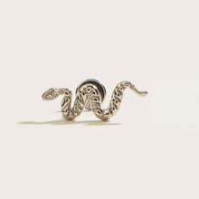 1pc Fashionable Snake Stainless Steel Earring, Suitable For Women's Daily Wear - Snake - View 7