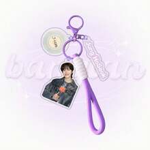 B/T/S – , J-HOPE, JIMIN, V, JIN, RM, Acrylic Keychain Backpack Hanger. - Multicolor - View 15