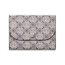 心形极简主义零钱包字母印花优雅手拿包，便携式零钱包 - 彩色 - 查看 8