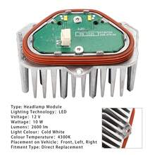 LED Daytime Running Light DRL Control Module Ballast H1BB13D278AC For - A - View 3