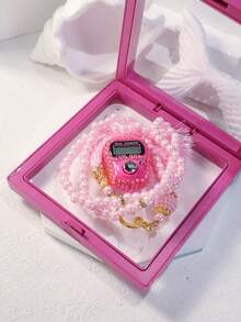 1 Stücke Strass Finger Zähler, Rosenkranz Ring, Mini Ziffernzähler zum Beten, Trainieren, Zählen, 3-teiliges Set - Verschiedenfarbig - Übersicht 14