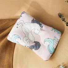 Almohadas para la cabeza de bebés INSULAR Diseño de bebé Almohada de cojín de algodón transpirable - Espíritu Gris (S) - Ver 11