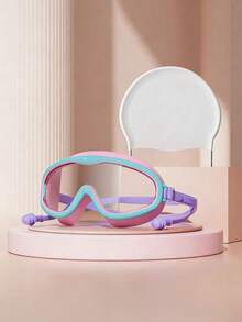 1pc Waterproof Anti-Fog High Definition Swimming Goggles For Men And Women, Beach Essentials, Beach Accessories, Pool Float - Multicolor - View 30