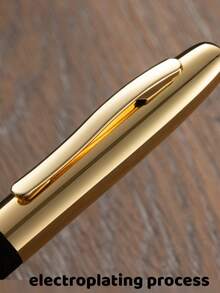 3 Signature Pens, 0.5mm Nib, Buckle Cover, Stainless Steel Material, Wrapped In EVA Material, High-Quality Pen Core, Smooth Writing, Mini Cute Short Design, Easy To Carry At Any Time, Elegant And Fashionable, Electroplated Finish, Exquisite Craftsmanship, Suitable For Schools, Students, Colleagues, Leaders, Offices, Units, Birthdays, Holiday Gifts, Valentine's Day, Back To School Season, Back To School Season, Birthday Gifts, Christmas, Father's Day, Mother's Day, Teacher's Day, Thanksgiving, Daily Writing, Signature, Calligraphy, Art, Ballpoint Pen - Loại A - Xem 4