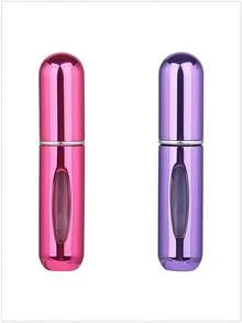 1/2/3 chai xịt nước hoa 5ml có thể tái sử dụng, thiết kế đổ đầy từ đáy, chai xịt nước hoa kích thước nhỏ gọn tiện dụng khi đi du lịch, hộp đựng dạng sương tái sử dụng cho bãi biển, unisex - 5ml - Xem 52