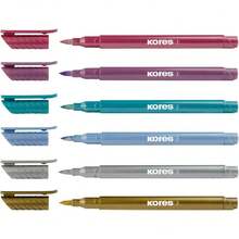 - Rotuladores pastel - Rotuladores de punta de brocha - Punta de pincel suave, tinta a base de agua, bolígrafos para colorear, suministros de arte, papelería pastel - Juego de 6,40841268 - Multicolor - Ver 6