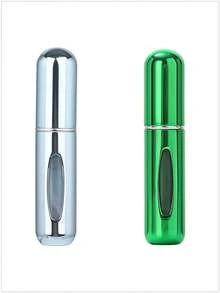 1/2/3 chai xịt nước hoa 5ml có thể tái sử dụng, thiết kế đổ đầy từ đáy, chai xịt nước hoa kích thước nhỏ gọn tiện dụng khi đi du lịch, hộp đựng dạng sương tái sử dụng cho bãi biển, unisex - 5ml - Xem 29
