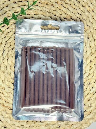 12pcs/Pack Keratin Glue Sticks, Professional Hot Melt Glue Sticks For Hair Extensions DIY, Hair Styling Tools (Yellow/Brown) ,For Barber Salon Beauty Travel Essential,Hair Products,Hair Cares,Hair Accessories ,Hair Styling Kit ,Hair Tool Kit For Barber Salon Beauty Travel Essential,Hair Products,Hair Cares,Hair Accessories