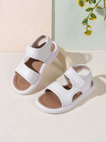 Kids' Summer Open Toe Beach Sandals, Boys' Soft Bottom Non-Slip Casual Sandals, Girls' Soft Sole Toddler Walking Sandals - Beige - View 5