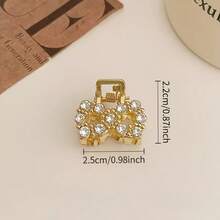 48 chiếc kẹp tóc nhỏ bằng kim loại các loại, 1 chiếc ngẫu nhiên, thích hợp sử dụng hàng ngày, phụ kiện tóc tối giản thanh lịch; Nhiều kiểu dáng + trang trí ngọc trai/pha lê + hộp quà, thiết kế tinh tế, tiết kiệm chi phí và đa dụng. - Nhiều màu - Xem 9