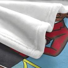 Multifunctional Plush Throw For Home Couch Bedroom Gift Warm And Stylish - Multicolor - View 9