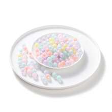 20pcs Acrylic AB Coated Cut-Out Pentagram Jewelry Accessories, DIY Hair Clips, Stickers, Shoe Charms, Stars - Multicolor - View 1