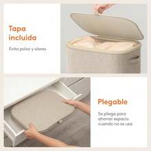 Laundry Baskets - Beige - View 7