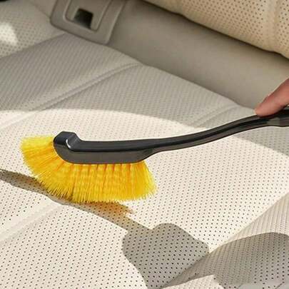 1 Wheel Cleaning Brush, Soft Long-Handled Scratch-Resistant Brush, Suitable For Wheel Cleaning And Fine Care.
