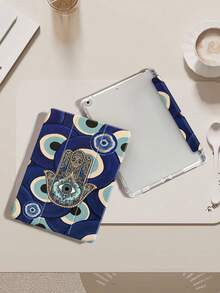 Eye Pattern Basic Tablet Sleeve, Minimalist Design - Multicolor - View 3