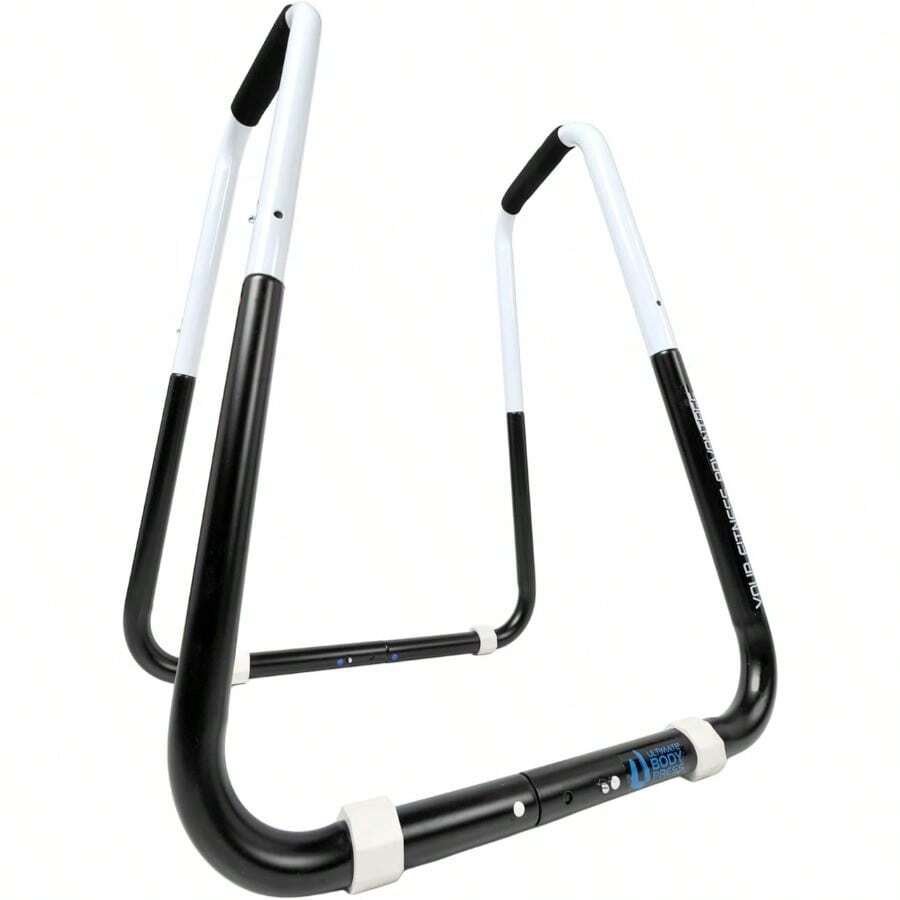 Máquina de press de bancaUltimate Cuerpo Dip Prensa Bar Estación de Fitness - Negro - Ver 1