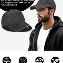 Trenostruzzo Turbo 3000 Italian Brain Fart Fun Gen Z Internet Meme Baseball Cap - Snapback Cap, Duck And Italian Text Design, Unisex Streetwear, Men And Women, Machine Washable Casual Hat, Suitable For Casual Wear And Themed Events, Y2K Pop Culture Accessories - 黑色 - 查看 5