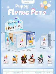 Up House Pet Cat Dog Building Blocks Compatible Assembling Toy, Gift For Holidays, Birthdays, Perfect Gift - Multicolor - View 9