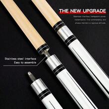 Pool Cue Stick 58 Inch Maple Billiard Pool Stick, 19 20 21 Oz 1 2 Maple Pool Cue Stick Kit, 2Piece Billiard Pool Cue Stick - 20oz - Xem 6