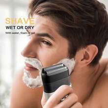 LARGNER Ensemble de tondeuse et rasoir 4 en 1 avec lame en céramique en T, tondeuse à cheveux rechargeable sans fil 1200 mAh, rasoir, tondeuse à poils de nez, comprend 8 guides-peignes pour hommes, cadeau idéal pour le père, le mari et le petit ami - Blanc - Voir 11