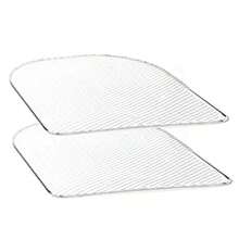 mueblesNuWave Estante de malla de acero inoxidable normal - Acero Inoxidable - Ver 6