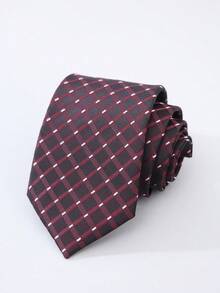 1 st. herrrutig slips i twill, lämplig för affärsmöten, dans, vardag etc. - A - Visa 26